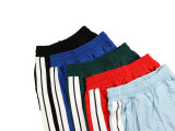 Plaid Velvet Fabric Long Pants Fleece Jacket Sports Suit for Men and Women