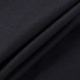 Fashionable Sporty Leather Weave Belt Line Long Sleeve Zipper Tight Lifting Jumpsuits