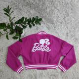 Barbie Embroidered Women's Jacket