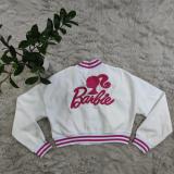 Barbie Embroidered Women's Jacket