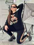 New Arrival Sporty and Stylish Digital Printed Two-Piece Set