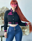 Barbie Embroidered Women's Jacket