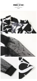 Autumn Letter Printed V Neck Club Dresses