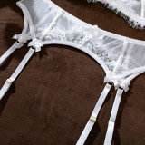 Sexy Lingerie Lace See Through Three-piece Set