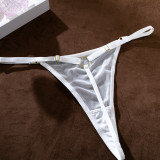 Strap Splicing See Through Sexy lingerie set