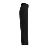 Solid Color Belted Wide-Leg Pants - Women