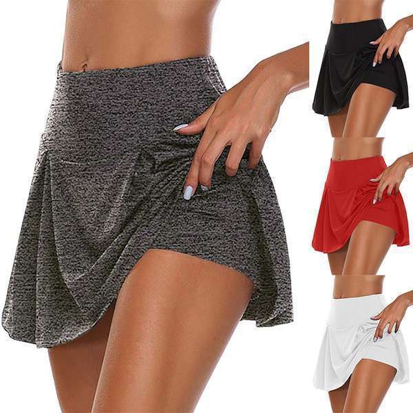 Puffy Skirt For Women Women Pleated Tennis Skirt Shorts