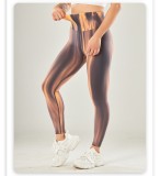 Tie-dye Seamless High Waist, Peach Butt, Breathable and Sweat-wicking Tight-fitting Yoga Pants Leggings