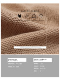Autumn Solid Color Long Sleeve Pullover Sweater