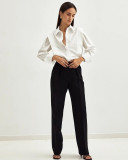 Cotton Right Angle Shoulder Shirt for women