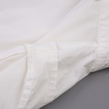 Cotton Right Angle Shoulder Shirt for women