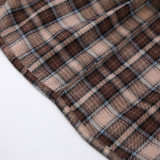 Vintage Plaid Shirt for Women