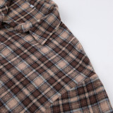 Vintage Plaid Shirt for Women