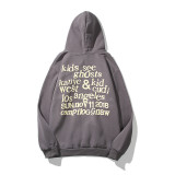 Cotton Graffiti Letter thick Hoodie Streetwear