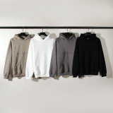 Cotton Embossed 3D Letter Hoodie