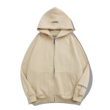 Unisex Hooded Zip-up Sweatshirt