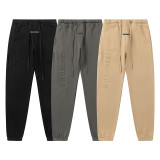 Autumn/Winter Cotton Embossed Joggers