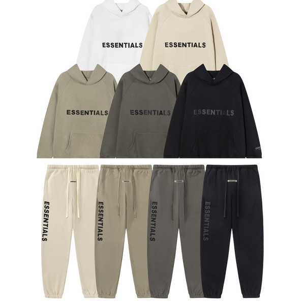 Printed Letter Hoodie with Matching Pants Set by WouDeYou