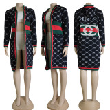 Autumn/Winter Knitted Cardigan Hooded Sweater with Pockets