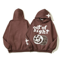 Travis Scott Graffiti Letter Loose Cotton Sweatshirt