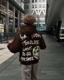 Kanye-Inspired Letter Print Hoodie Sweatshirt