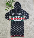 Autumn/Winter Knitted Cardigan Hooded Sweater with Pockets