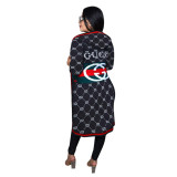 Autumn/Winter Knitted Cardigan Hooded Sweater with Pockets