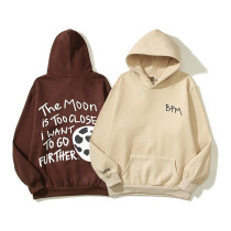 Kanye-Inspired Letter Print Hoodie Sweatshirt