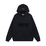 Plush Letter Athletic Sweatshirt and Sweatpants Set