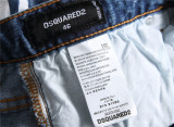 Men's Distressed Paint Splatter Slim Fit Letter Print Elastic Jeans