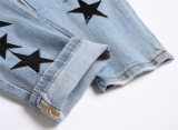 Men's Fashionable Casual Slim Fit Jeans Pants