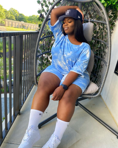 Casual Printed Tie-dye Women's Short Two-piece Set