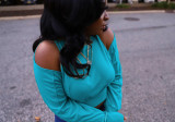 Casual Single Cold Shoulder Sweatshirt Tops