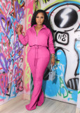 Autumn Casual Tracksuit Women Two Piece Set 2023 Winter Long Sleeve Zipper Jacket Sweatshirt and Flared Pants