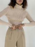Autumn/winter Turtleneck Knitted Base Layer Sweater