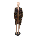 Casual Wool Long Sweater Top Jacket