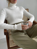 Autumn/winter Turtleneck Knitted Base Layer Sweater