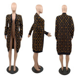 Casual Wool Long Sweater Top Jacket