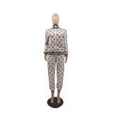 High Quality Casual Two Piece Jacket with Threaded Zipper Pockets