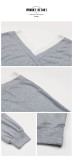 Contrast Lace Drop Shoulder Sweatshirt