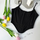 Solid Crop Cami Top