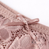 Sexy Lady Lace Thong Seductive Low-waist T-back Panties for Women