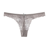Sexy Lady Lace Thong Seductive Low-waist T-back Panties for Women