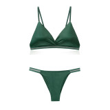 Seductive Strapless Backless Bikini Bra Set