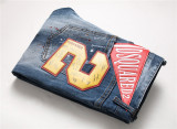 Men'S Celebrity-signed DS Badge Stretch Denim Jeans