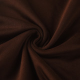Slim-Fit Round Neck Hip-Hugging Dress