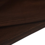 Slim-Fit Round Neck Hip-Hugging Dress
