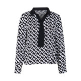 Allover Print Blouse