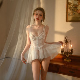 Delicate Lace Strap Sleep Dress