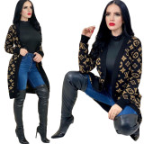 Casual Knitted Cardigan Sweater